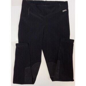 Kerrits Pants Women Large Equestrian Reinforced Leg Stretch Legging Black